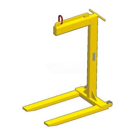 Machining & Welding By Olsen M&W Wheeled Dual Bale Lift Pallet Lifter - 2000 Lb. Capacity 14538